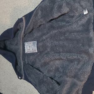 Mens Aeropostale Zipup Fur Hoodie